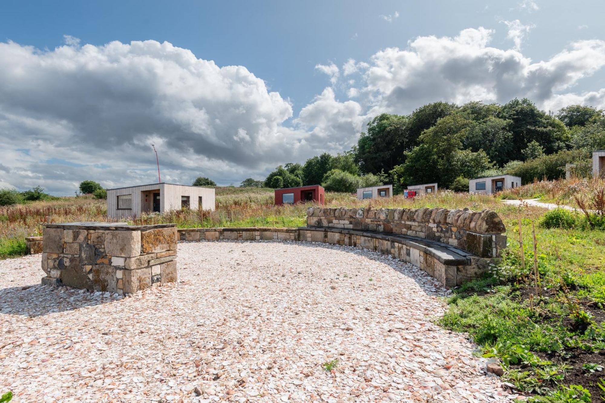 Rustic Cabins, Sea Views From Rewilded Farm With Highland Cows St Andrews Exterior foto