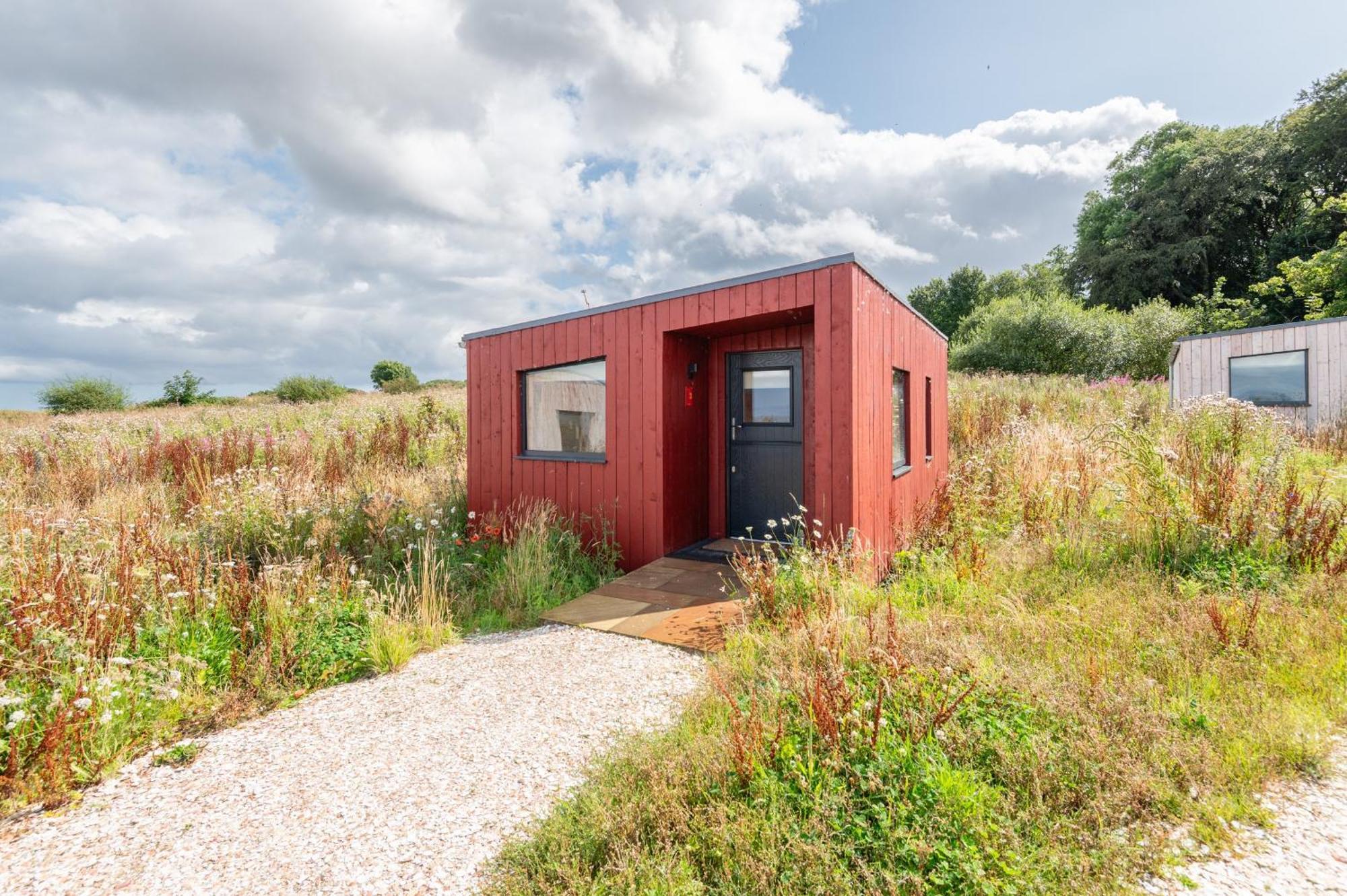 Rustic Cabins, Sea Views From Rewilded Farm With Highland Cows St Andrews Exterior foto